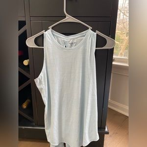 Old navy athletic baby blue tank top. Kids extra large. Fits like adult XS or S.